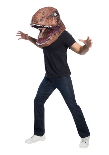 Jurassic World Adult Inflatable T-Rex Head Mask