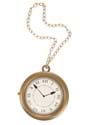 Oversized Clock Costume Necklace